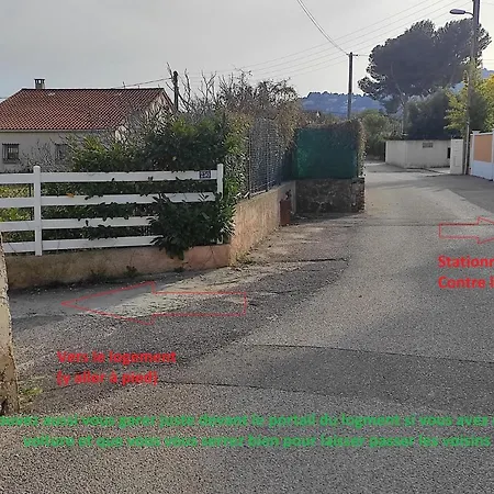 Maisonnette 1 Chambre Climatisation Calme Jardin Bbq Plages La Seyne-sur-Mer Exterior photo