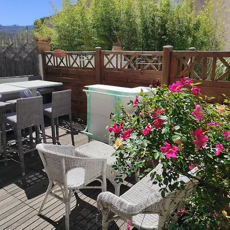 Maisonnette 1 Chambre Climatisation Calme Jardin Bbq Plages La Seyne-sur-Mer Exterior photo